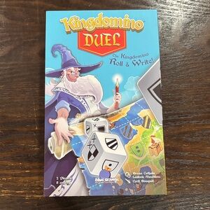 Kingdomino Duel Roll & Write Kids Game - Blue by